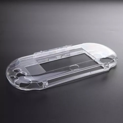 Case Acrílico Ps Vita Slim + Película + 2 Grips Anal 2023 S