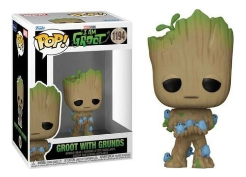 Figura De Accion Groot Con Grunds 1194 I Am Groot Funko Pop