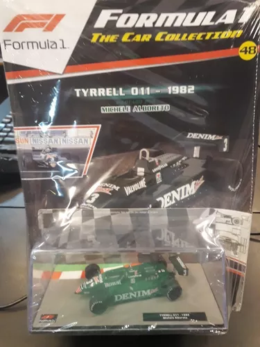 Tyrrell 011 1982 Michele Alboreto 1/43 Formula 1 Salvat