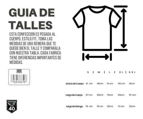 Imagen 4 de 4 de Remera Ruta 40 Logo Black Clasica