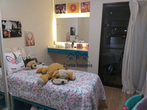Imagem 15 de 25 de Apartamento Com 3 Dormitórios À Venda, 129 M² Por R$ 575.000,00 - Parque Das Nações - Santo André/sp - Ap2278