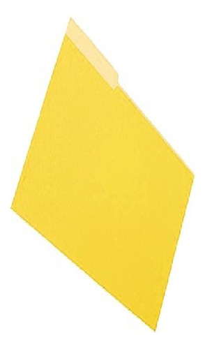 Carpeta Interna Nepaco Reforzadas Color Paq X 25 Unidades Color Amarillo