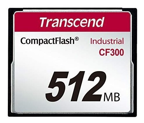 Cartão Memória Compactflash Transcend 512mb Industrial 300x