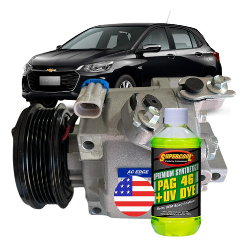 Compressor Sanden Edge Scroll Chevrolet Cobalt Onix Spin 5pk