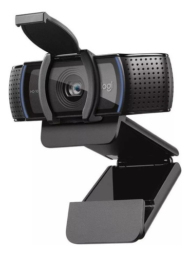 Webcam C920s Pro Full Hd Com Microfone Embutido Logitech Preto (Usado)