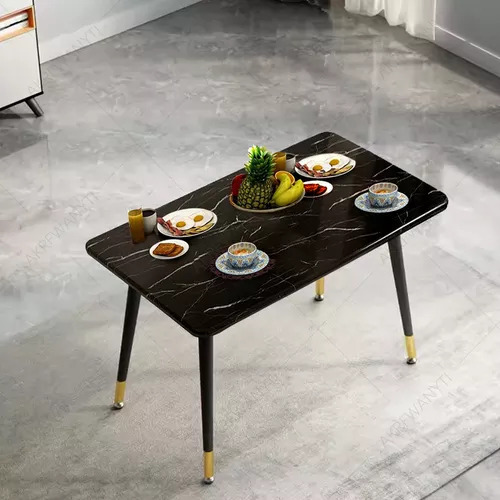 Set De Mesa Minimalista Para El Hogar Negro