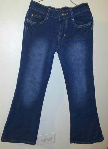 Bluejeans Pantalon Bota Ancha Para Niñas Talla 10 Usado