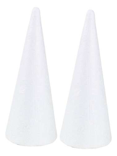 Niños Blancos De La Espuma Diy De La Forma Del Cono Que