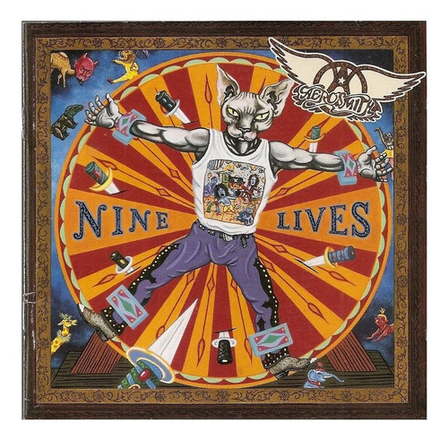 Cd Nine Lives - Aerosmith (importado)