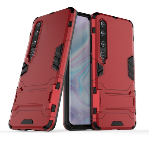 Funda Iron Case Para Xiaomi Mi 10 Uso Rudo Con Mica 9d