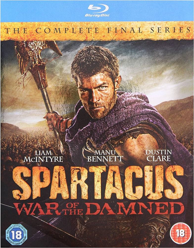 Spartacus Temporada 4 En Discos Bluray En Alta Definición 