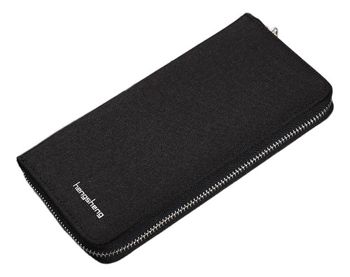 Cartera Antirrobo Con Cremallera De Lona Con Cadena Larga Pa