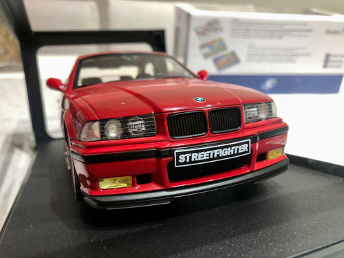 Bmw E36 Coupé M3 Sólido Escala 1:18 Rojo