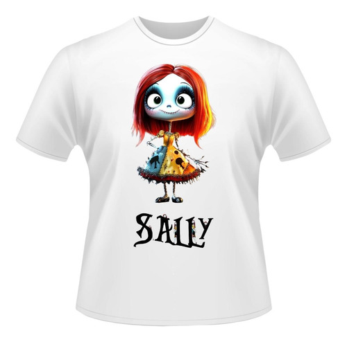 Playera Dúo Jack Skellington Y Sally Pareja Halloween J2