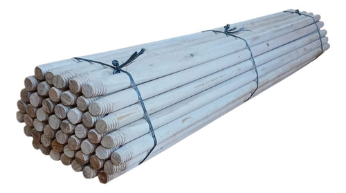 Cabo Palo De Escoba 1,20cm Con Rosca De Madera.