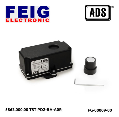 Encoder Feig 6000rpm Tst Pd2-ra-a0r Y Cable M8 4h 10m Nuevo