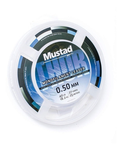 Monofilamento Leader Mustad 0.60mm Explorer Pro Shop