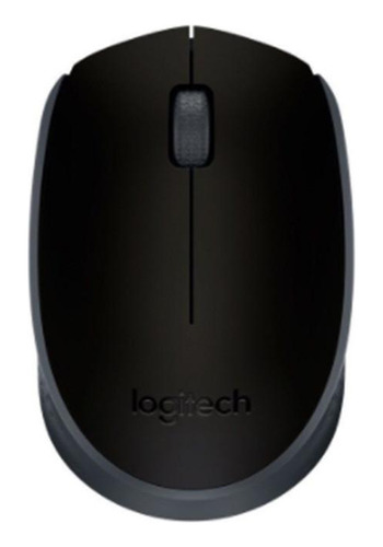 Mouse Usb Sem Fio Logitech Preto M170 Mauser Sem O Fiu Bom