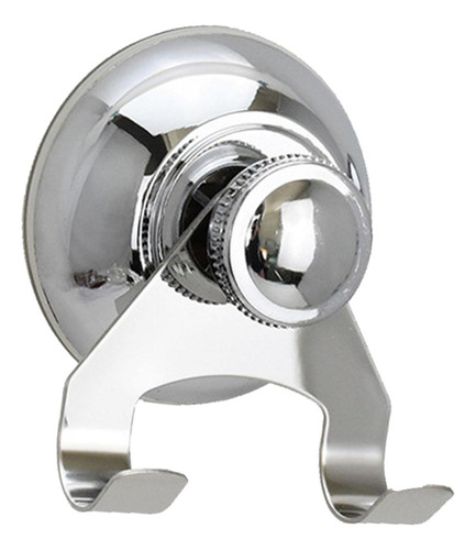 Suction Cup Hook Reusable Small No Drill Waterproof Argent