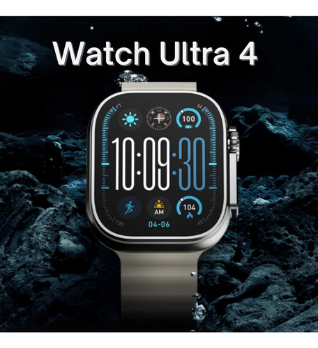 Smartwatch Ultra 4 Série 10 2025 49mm Gps Chat Gpt Corrrida