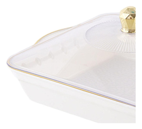 Bowl De Frutas Con Canasta De Tapa Accesorios De 325x28x65cm