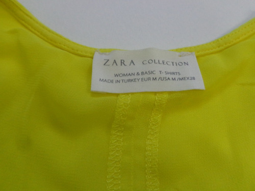 Zara Blusa Original Dama Talla M Camisa (Usado)