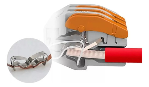10 Terminal Emenda P/ Chuveiro 6mm Conector De Derivação 3p