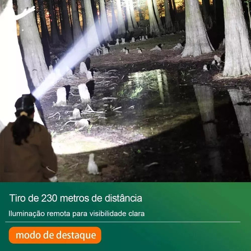Faróis Externos De Led De Alta Luz E Longa Duração Da Bateri