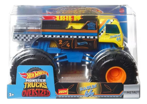 Veículo de brinquedo Hot Wheels Transporter em escala 1:24