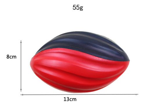 Crianças Espuma Futebol Espiral Espuma Futebol Vermelho