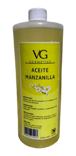 Aceite  Manzanilla Masajes Corporal  Profesional Spa 1 Litro