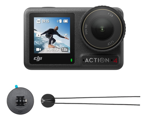 Cámara De Acción Osmo Action 4 Para Surf Impermeable Con Sen