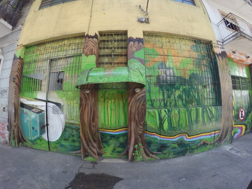 Mural Graffiti Paisajes Abstractos Realistas Perspectivas 3d