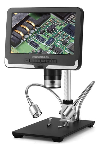 Microscopio Digital Andonstar De 7 Pulgadas Para Soldar, Mic