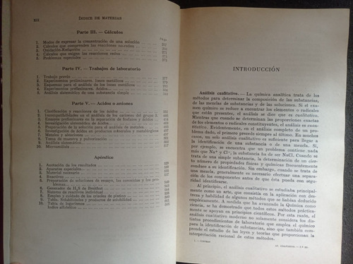 Análisis Químico Cualitativo - Luis J. Curtman (Usado)