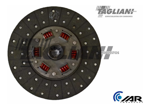 Disco Embrague Camion Mercedes Benz 11517 A Resortes Iar