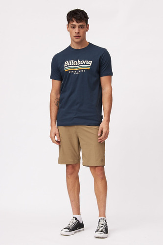 Remera Hombre Billabong Wall