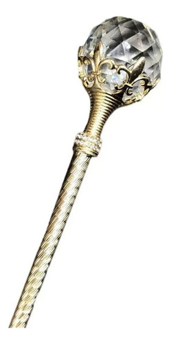Adereços De Bola De Cristal De Fada Com Cetro De Rainha
