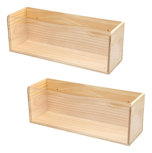 Caja De Almacenamiento De 2 Piezas De Bloques De
