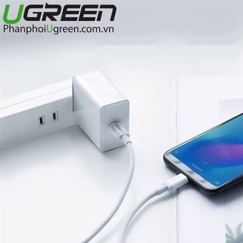 Cable De Usb Tipo C A Usb Tipo C De 1 Metro Blanco Ugreen