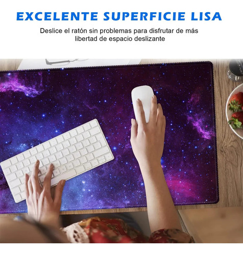 X Mouse Pad Gamer, À Prova D'água E Antiderrapante, Macio E
