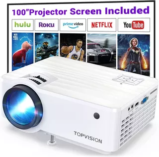 Proyector Portatil Multimedia 4500 Lumenes Full Hd Cine Hdmi