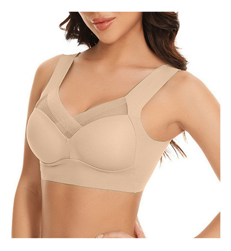 Chaleco De Encaje Sin Tirantes De G Underwear Con Cuello Lat