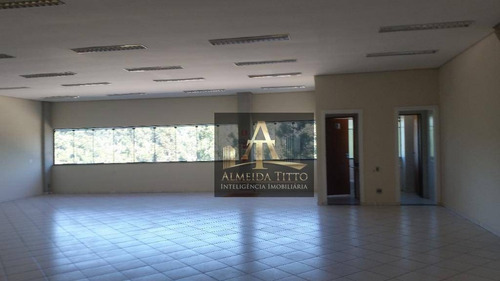 Excelente Galpão Para Locação Em Barueri, Com 808 M² De Área Construída - Confira! - Ga0375