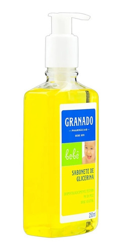 Sabonete Líquido De Glicerina Granado Bebê 250 Ml - Natural