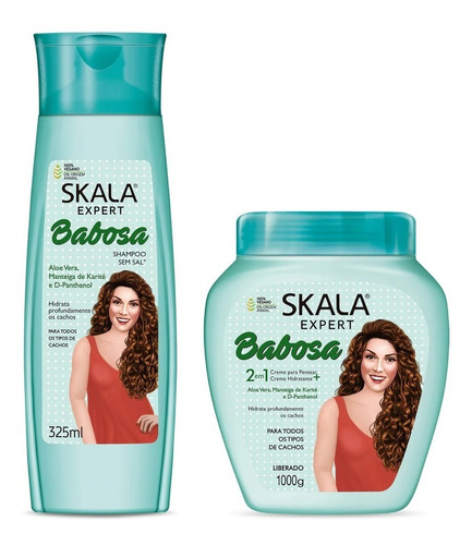 Pack Shampoo Y Mascarilla Skala Brasil De Aloe Vera Liberado