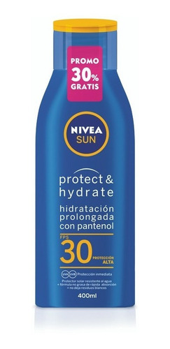 Protector Solar Hidratante Fps 30 30% Off 400ml
