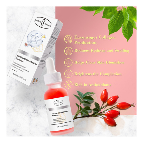 Ácido Salicílico 30ml, Controle De Óleo E Contração De Poros