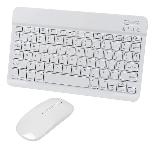 Kit Teclado +mouse Inalambrico Bluetooth Para Pc Android Ios