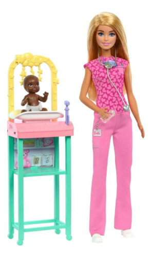 Barbie Doctora Muñeca Bebé